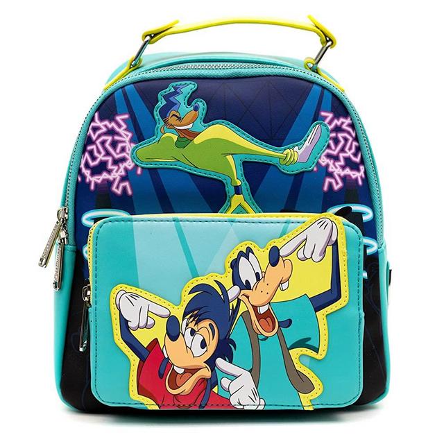 Loungefly Disney Mini Backpack, Goofy Movie Powerline, Max Goofy