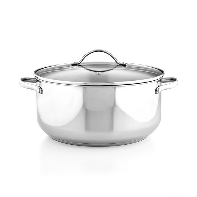 Tools of the Trade Stainless Steel 8 Qt. Casserole with Lid, Created for Macy's