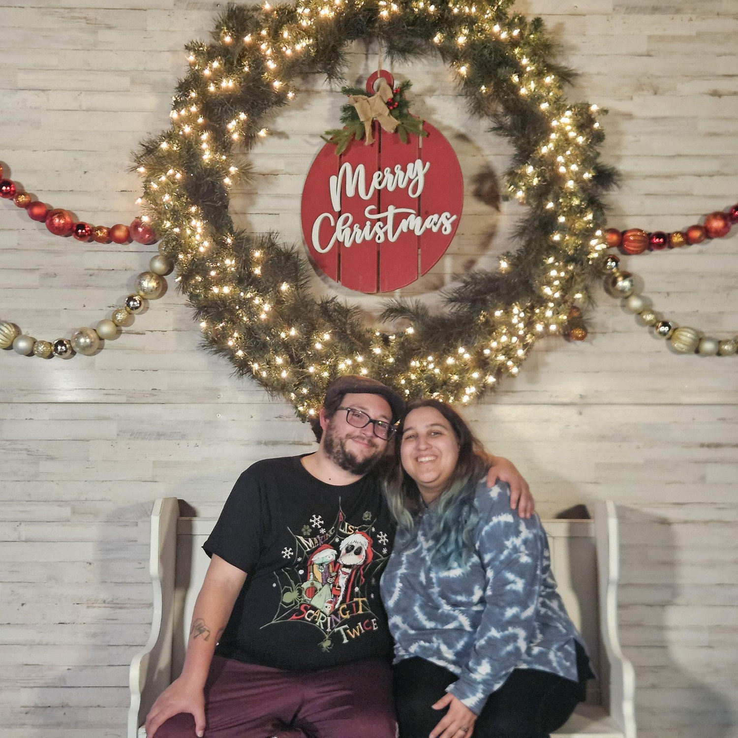 Christmas as an engaged couple!