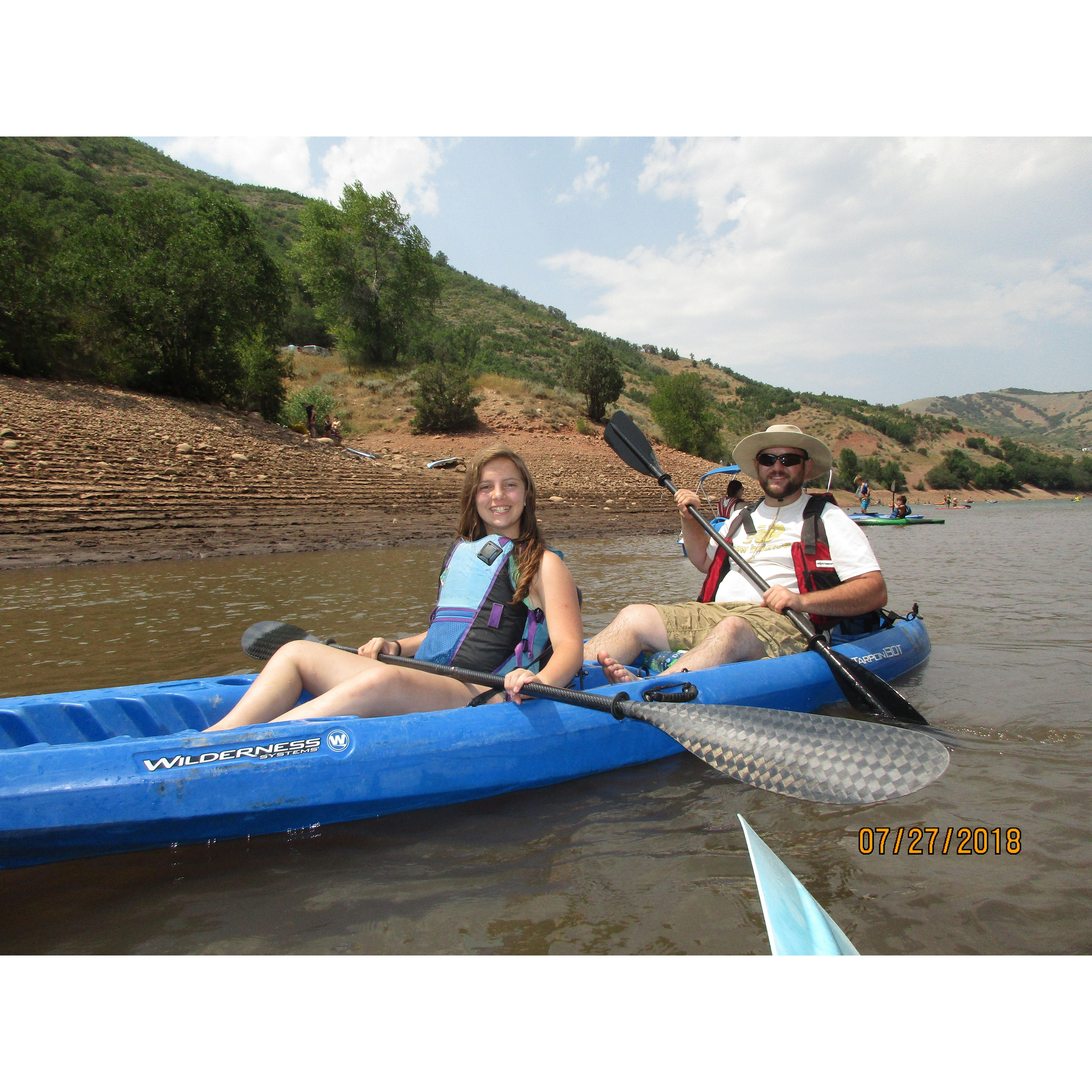 Family first Kayak trip