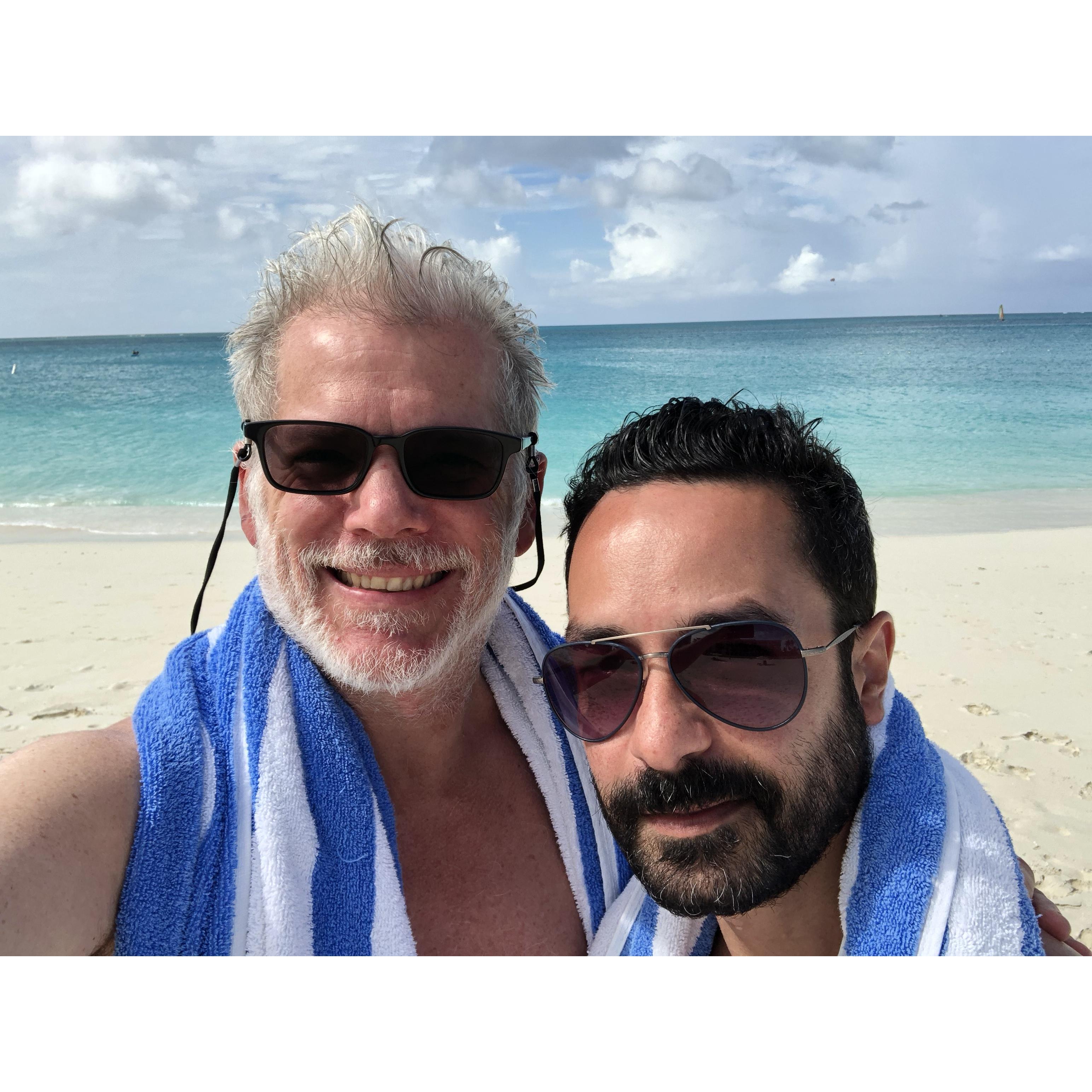 That time we found ourselves in Turks and Caicos.