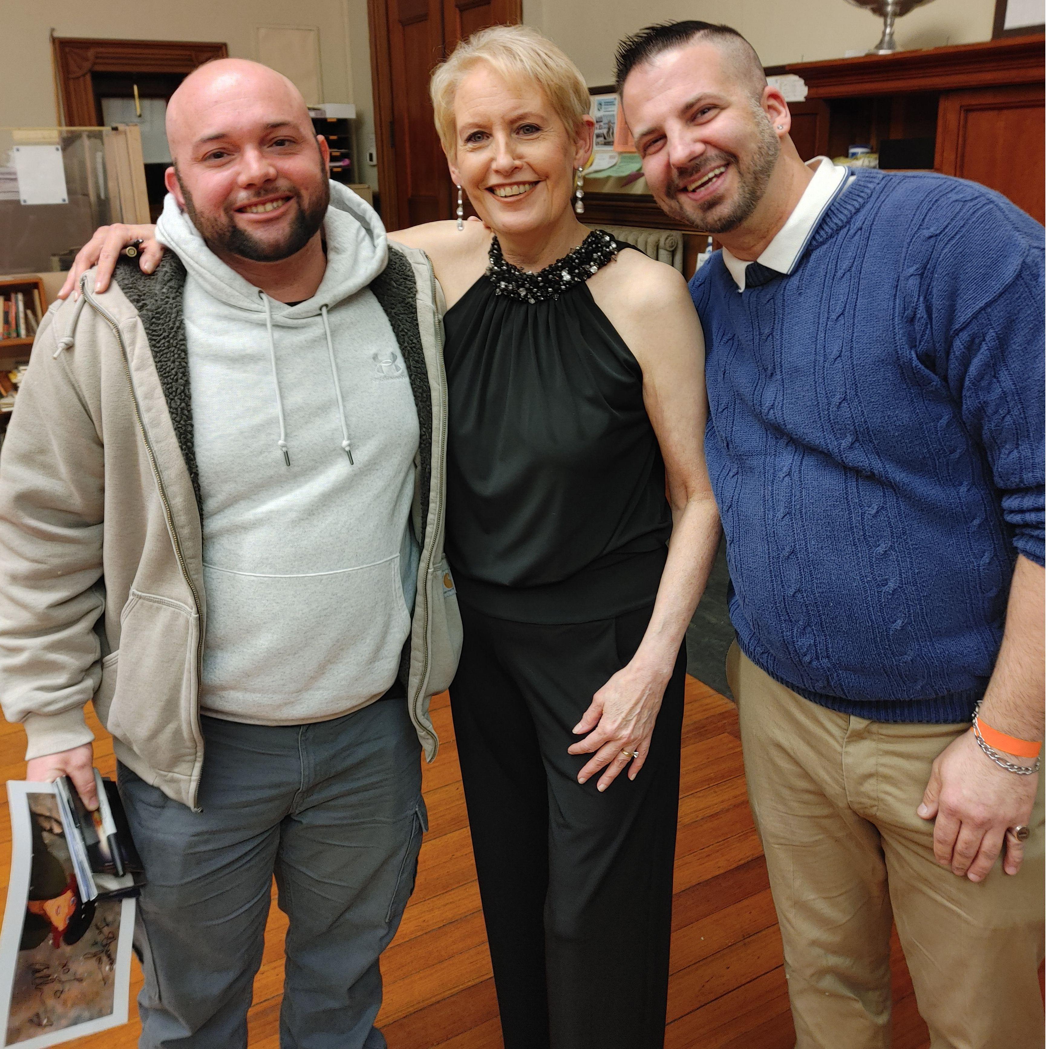 Feb. 22, 2025 - We met Liz Callaway (who provided the singing voice of Anastasia in the 1997 animated film) in Quincy, MA! Photo Credit: John McDonald