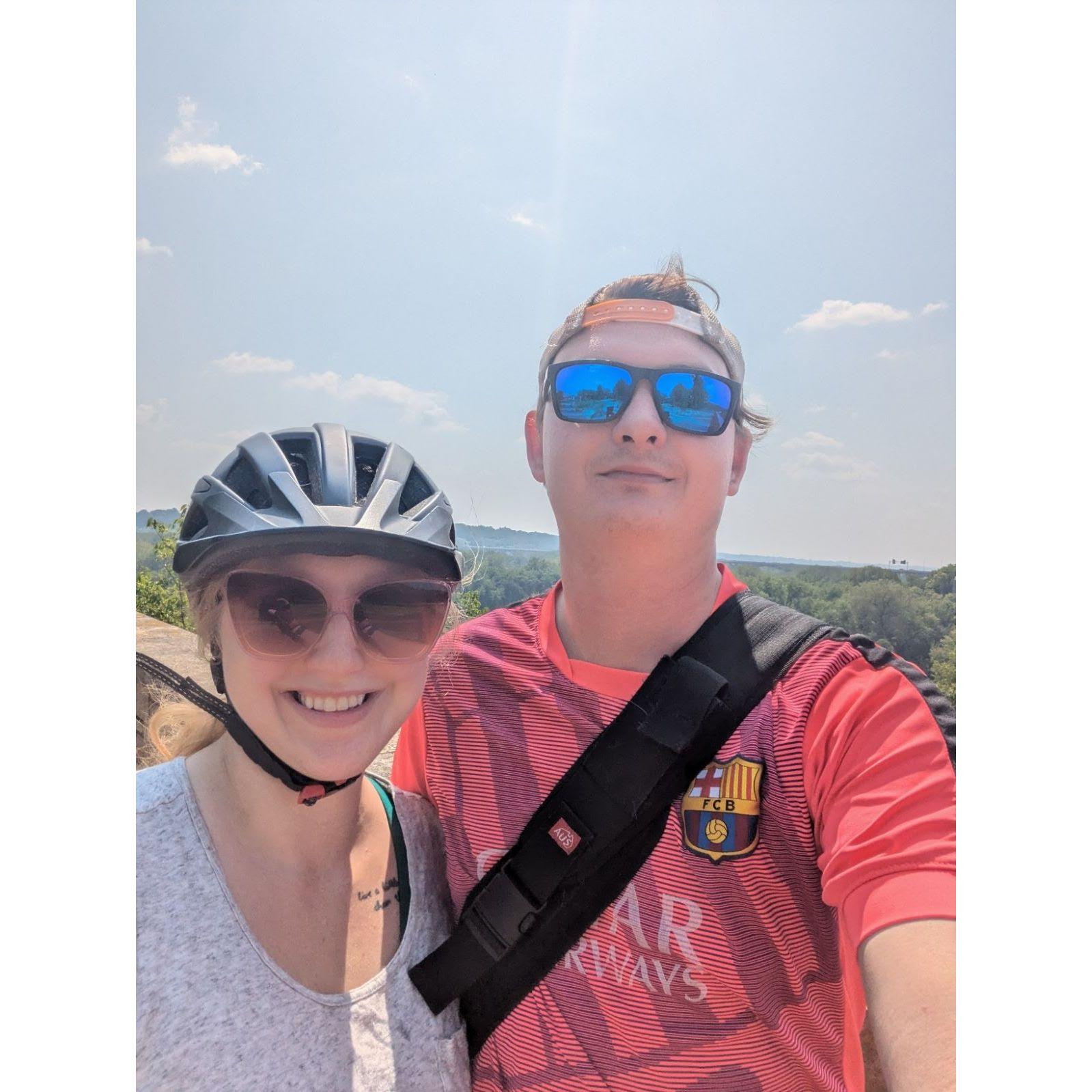 After all the hating... Zach FINALLY got Clare on a bike.