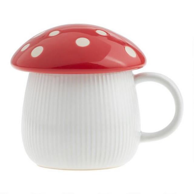 Mushroom Lidded Mug