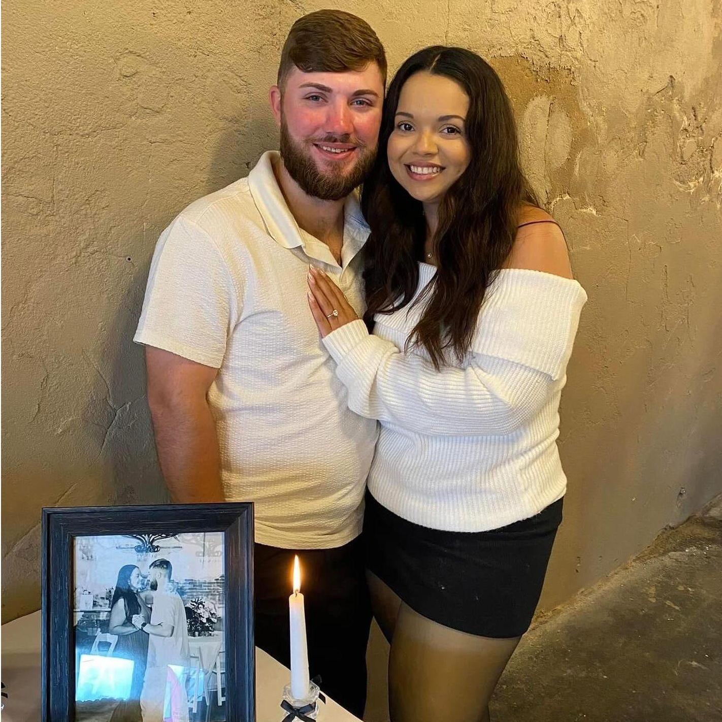 Suprise engagement dinner!