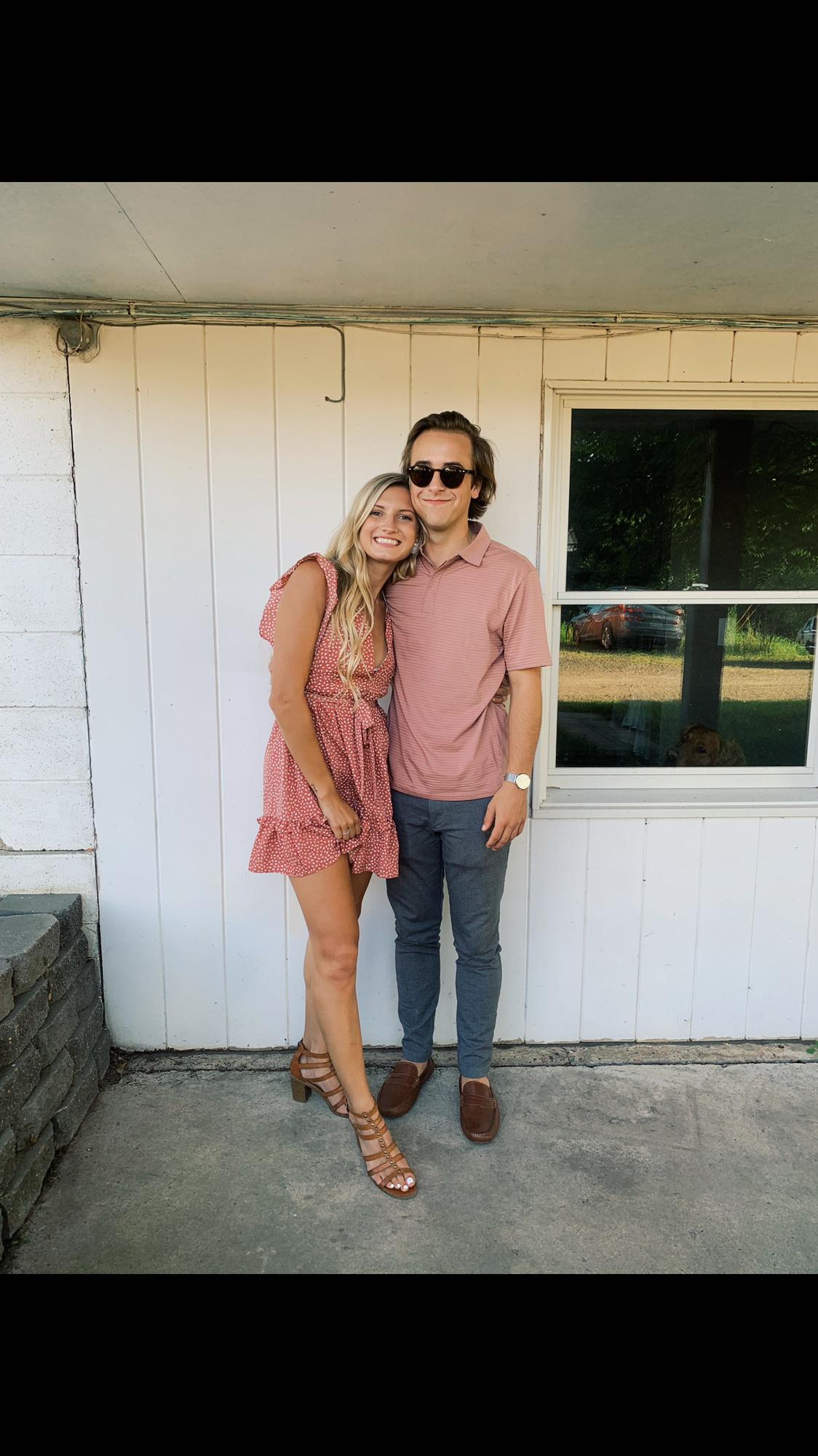 First wedding together, August 2019.