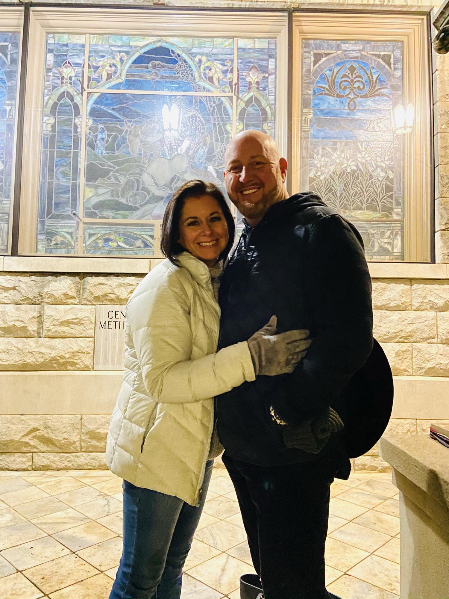 Our first vacation together, Ashville NC!