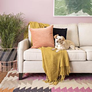 Simple Mohair Throw