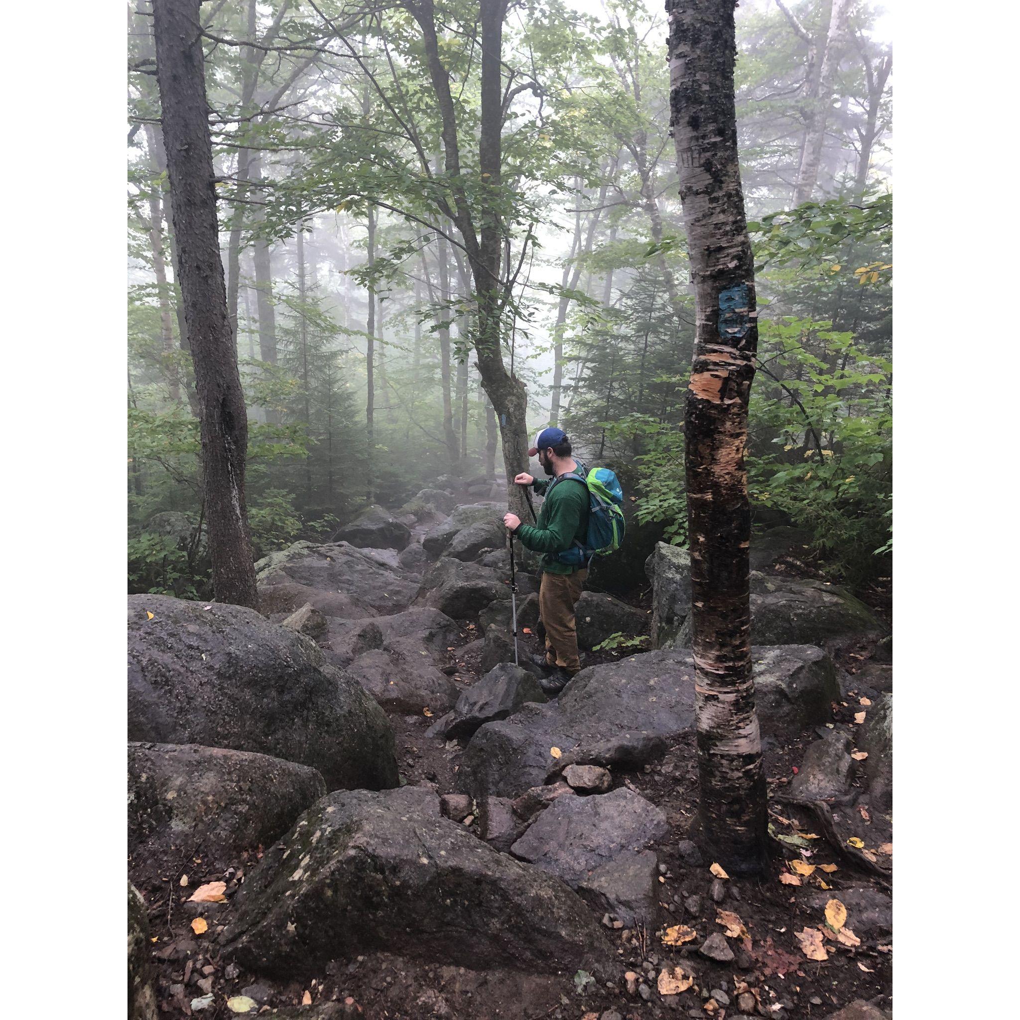 First hike in 2019 up Tumbledown!