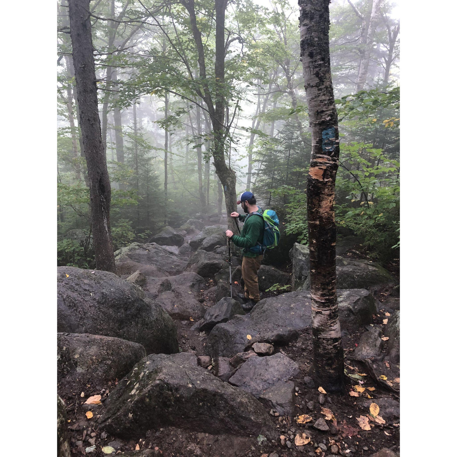 First hike in 2019 up Tumbledown!