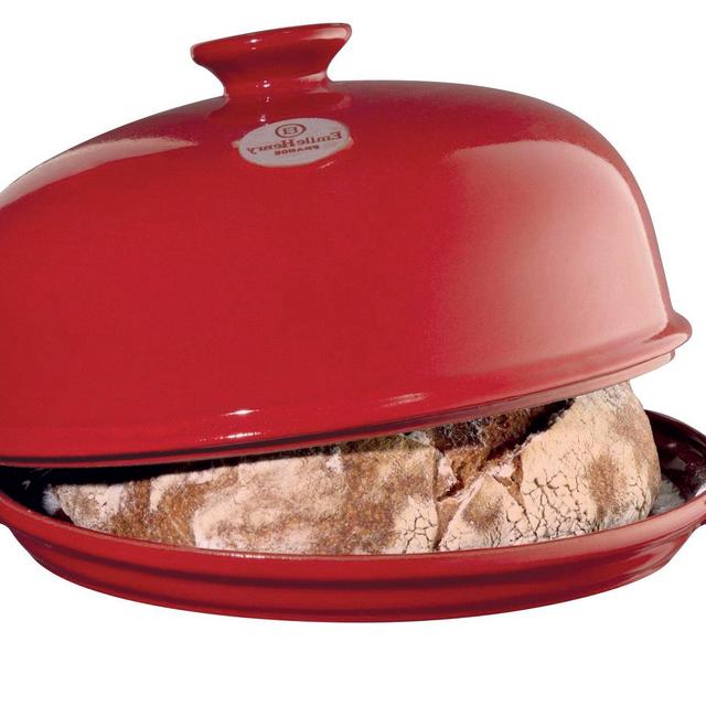 Bread Cloche , Burgundy