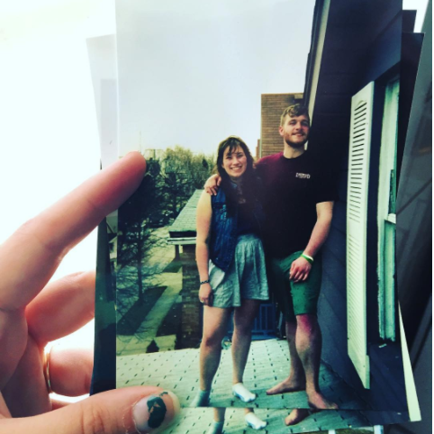 One of the first pictures we ever took together!