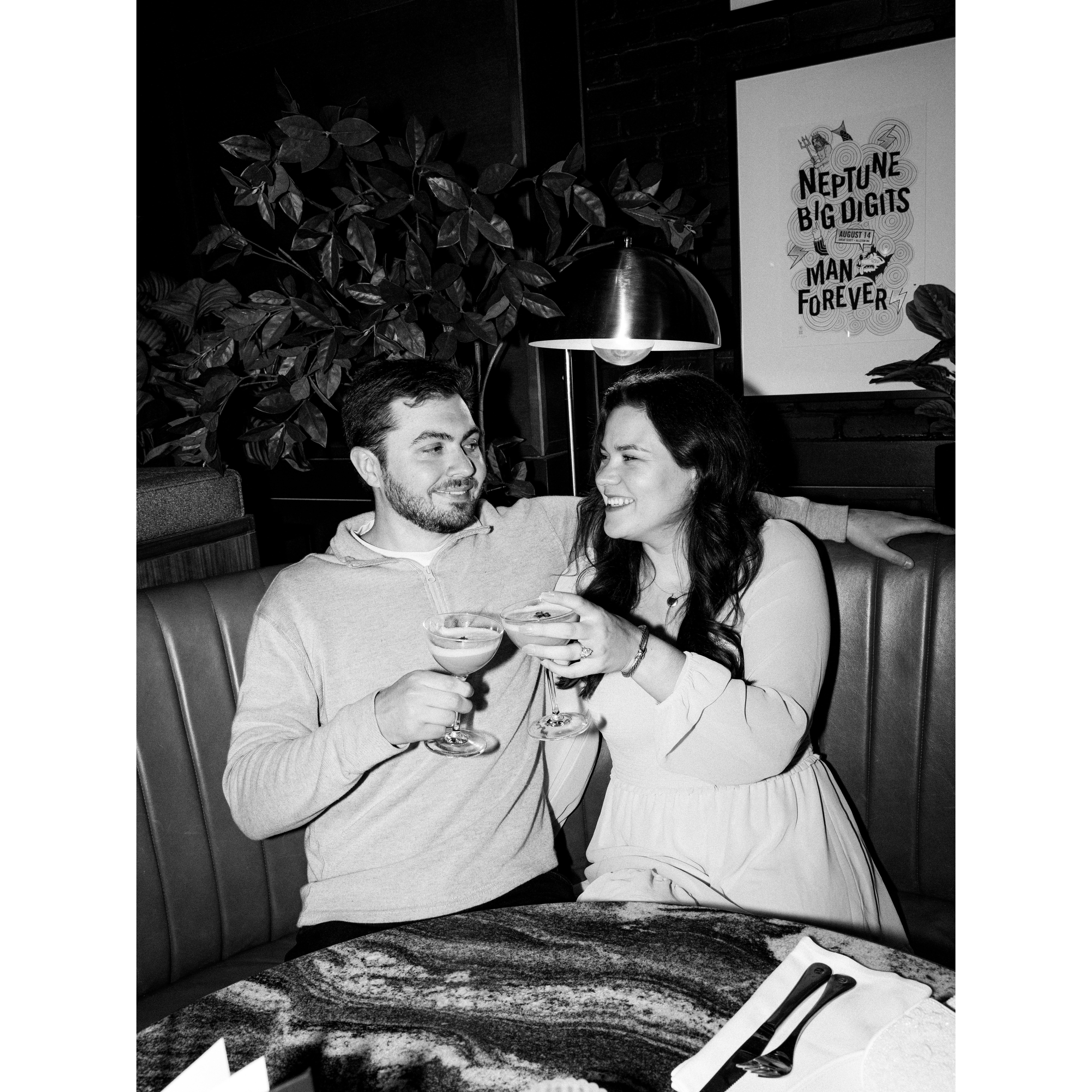 Our engagement shoot! Boston - April 2025