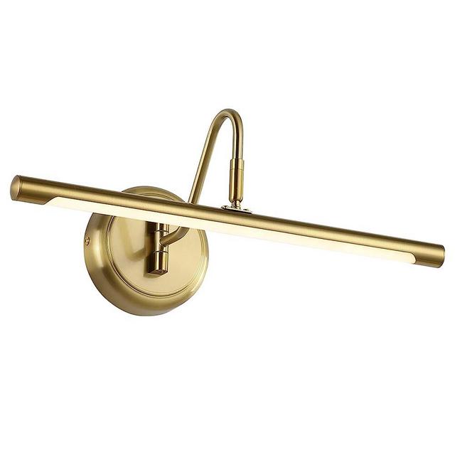 JOOSENLUX Gold Picture Lights for Paintings Hardwired 16.5" Inch Long Dimmable Gallery Wall Lights with Adjustable Lighting Direction 110V 3000K