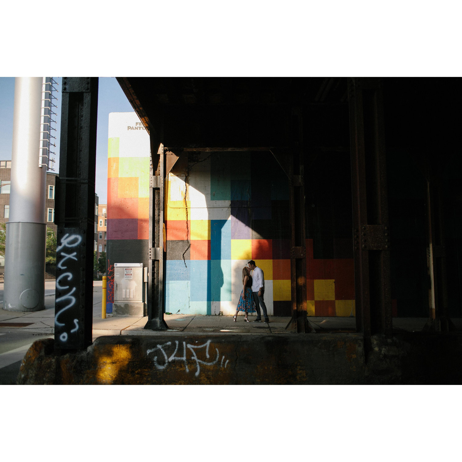 engagement pictures in the west loop