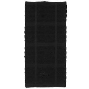 All-Clad Solid Kitchen Towel in Black