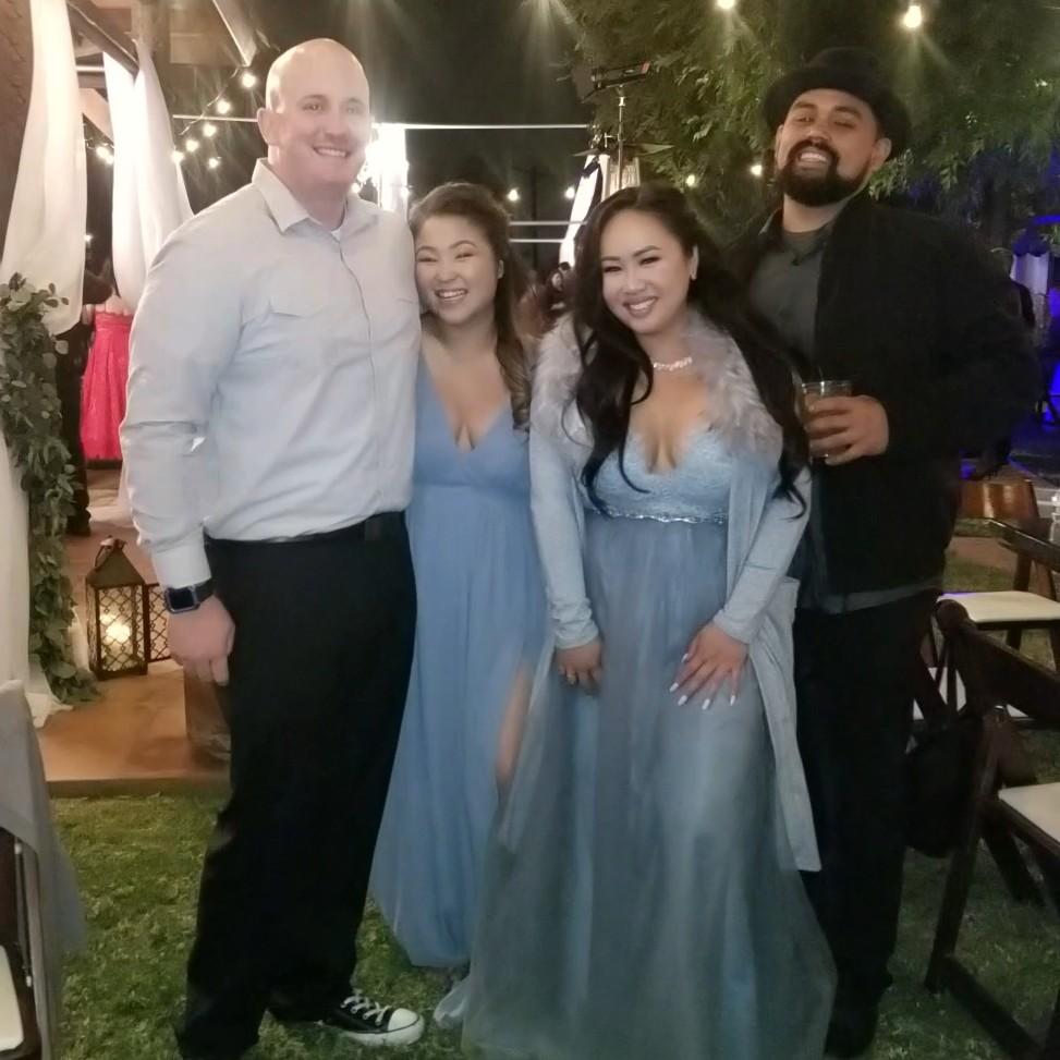Patty & Casey Ruth and us at Trejo Wedding
2018 | Pomes Residence