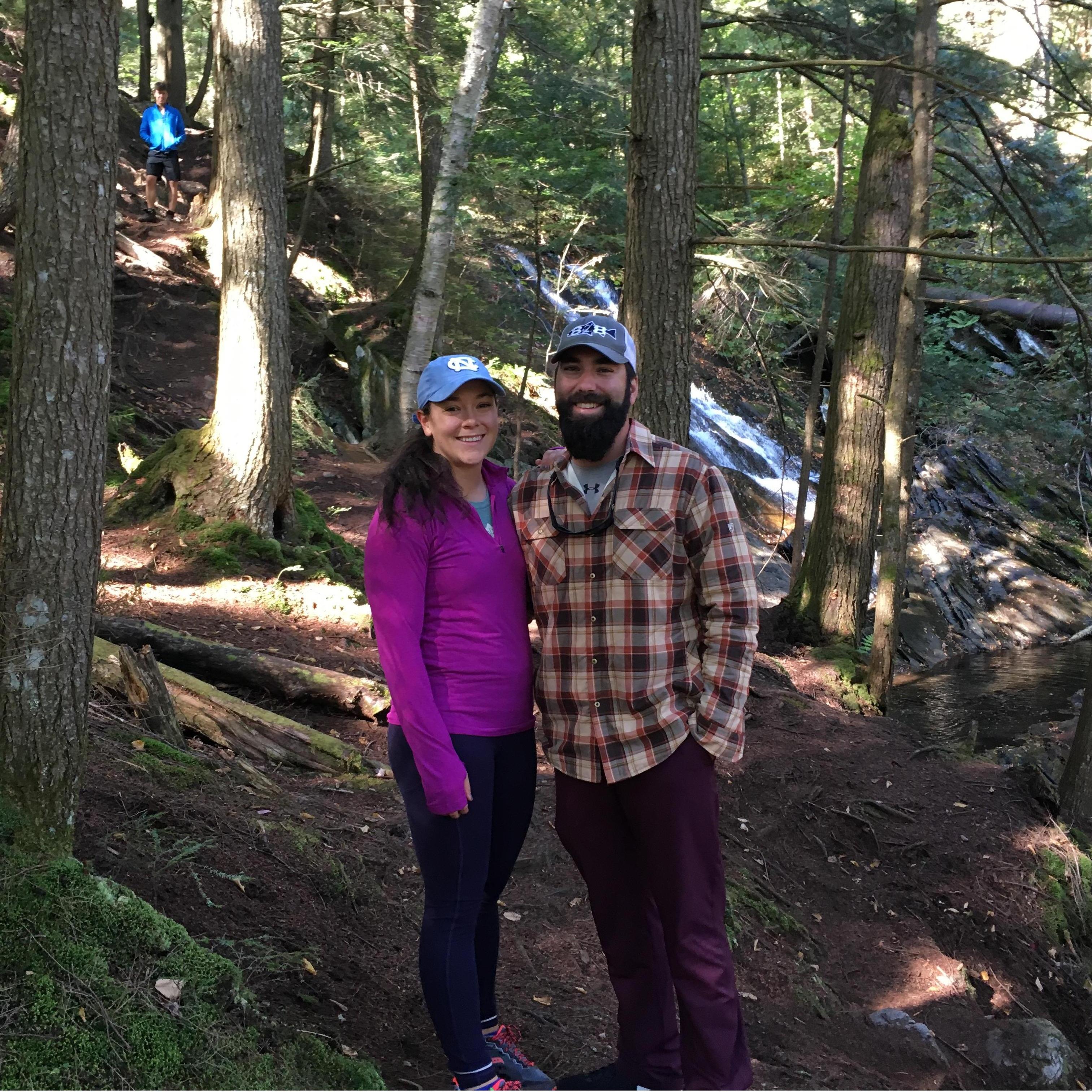 Oct. 2017. Burlington, VT. Hiking the other end of the Appalachian Trail at a friend's wedding.