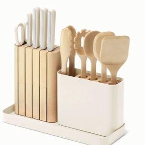 Caraway Knife and Utensil Set - Cream