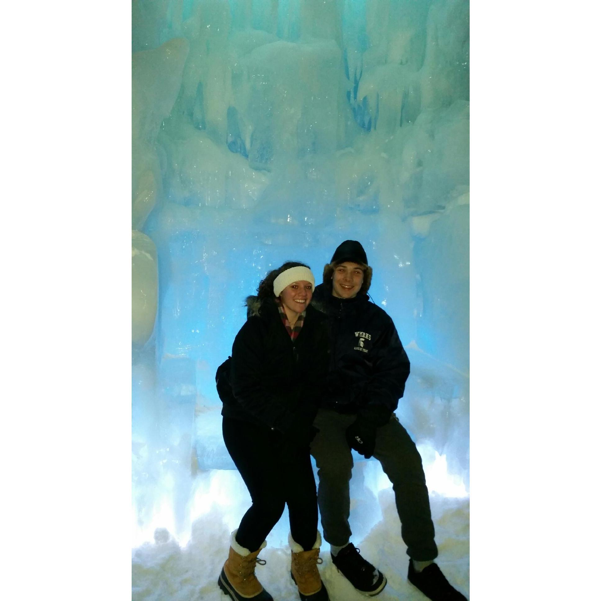 NH Ice Castles 2017