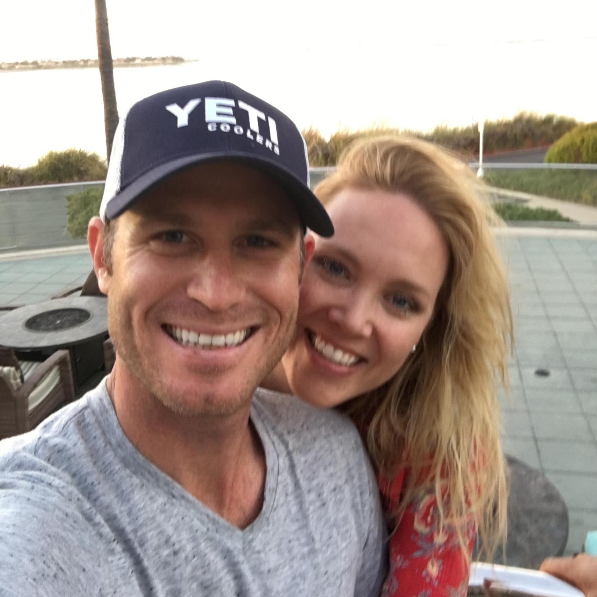 Our very first picture together at Loews Resort in Coronado