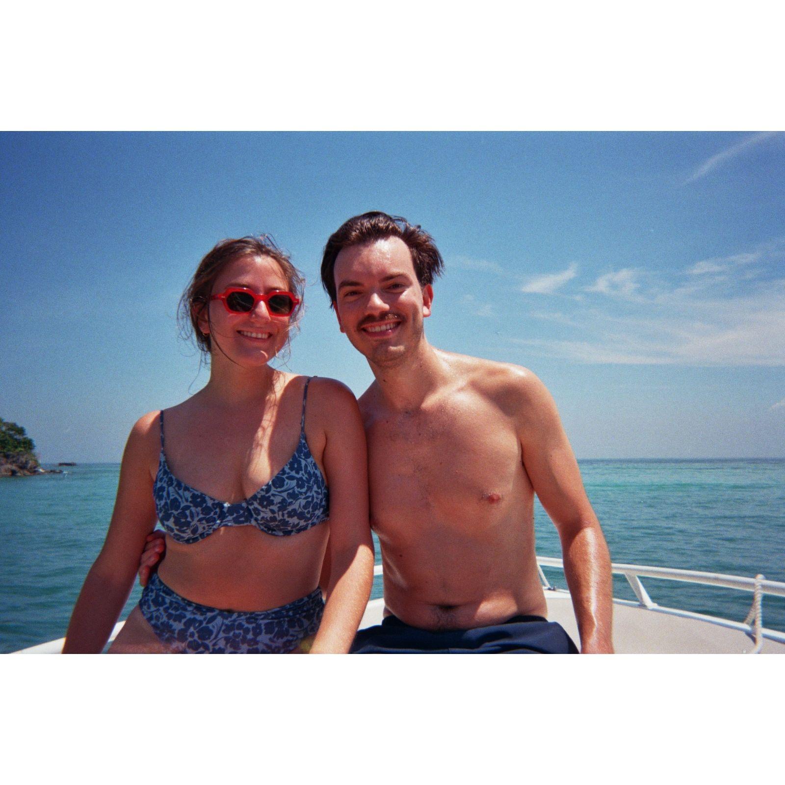 Boating in Las Islas, Cartagena 8/19/24