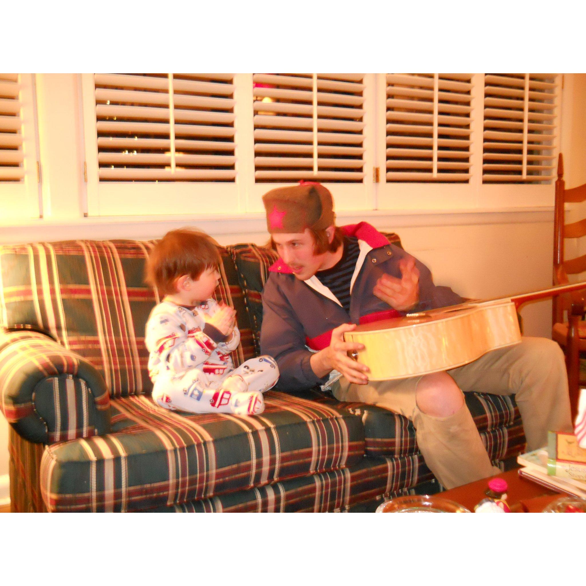 Liam & Uncle Paxson
