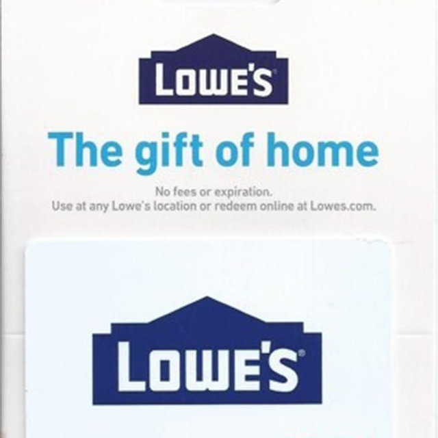 Lowe's Gift Card
