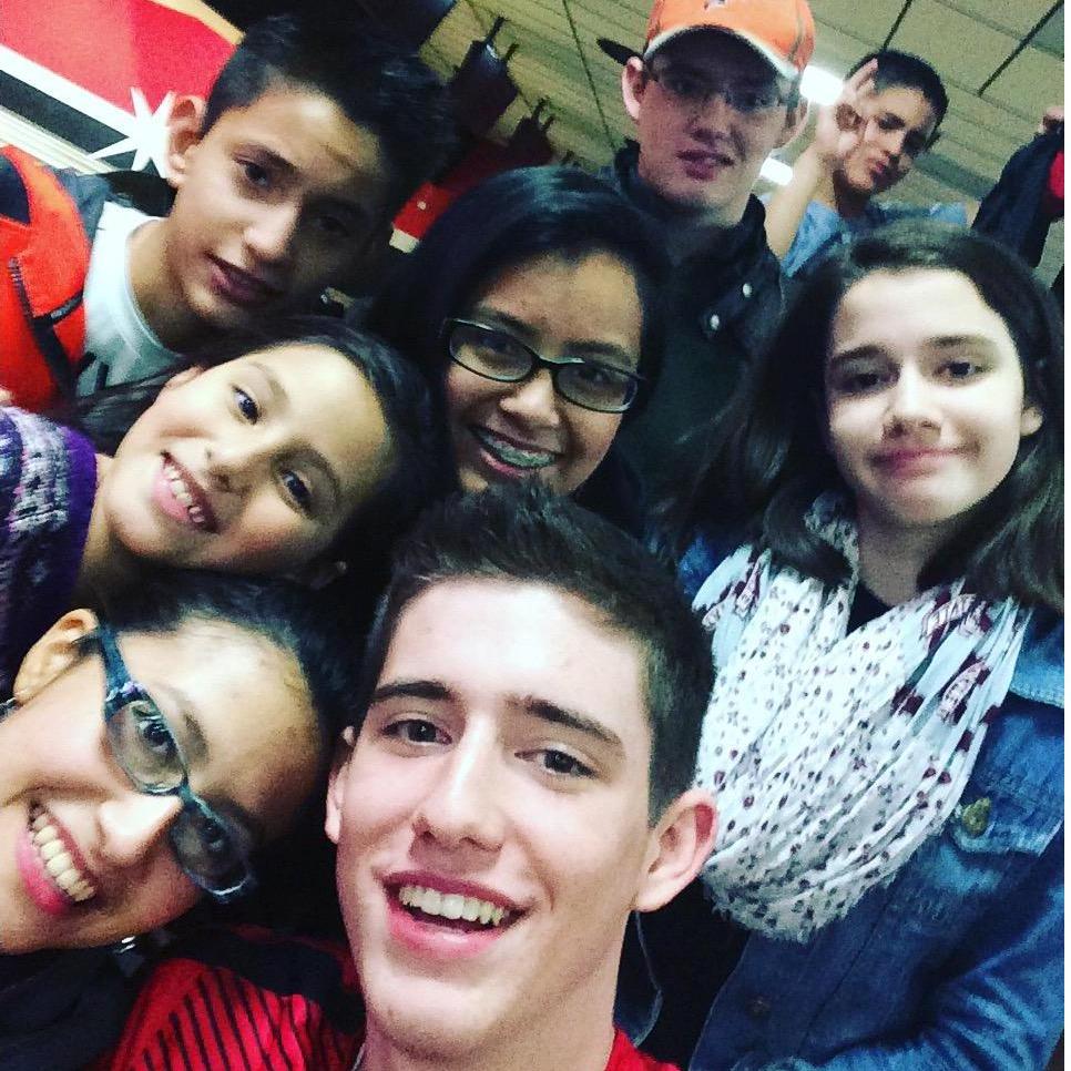 Bowling with the kids!