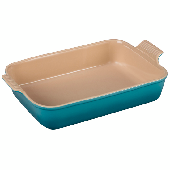 Le Creuset Heritage Stoneware Baker, 12" x 9"