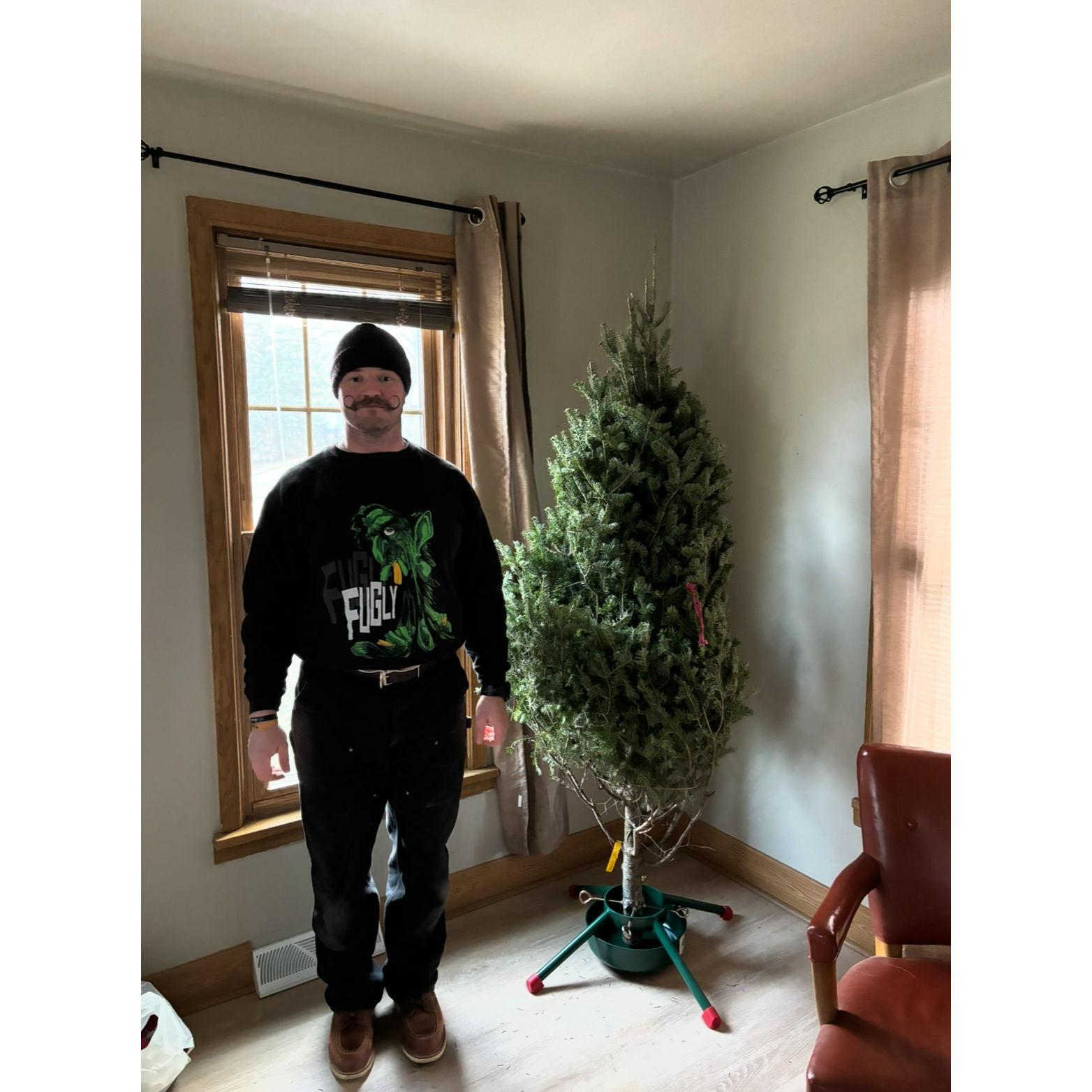 Our first Christmas tree!