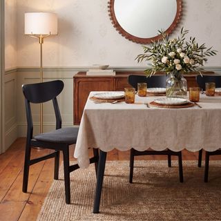 Lucca Retro Dining Chair with Cushion, Set of 2