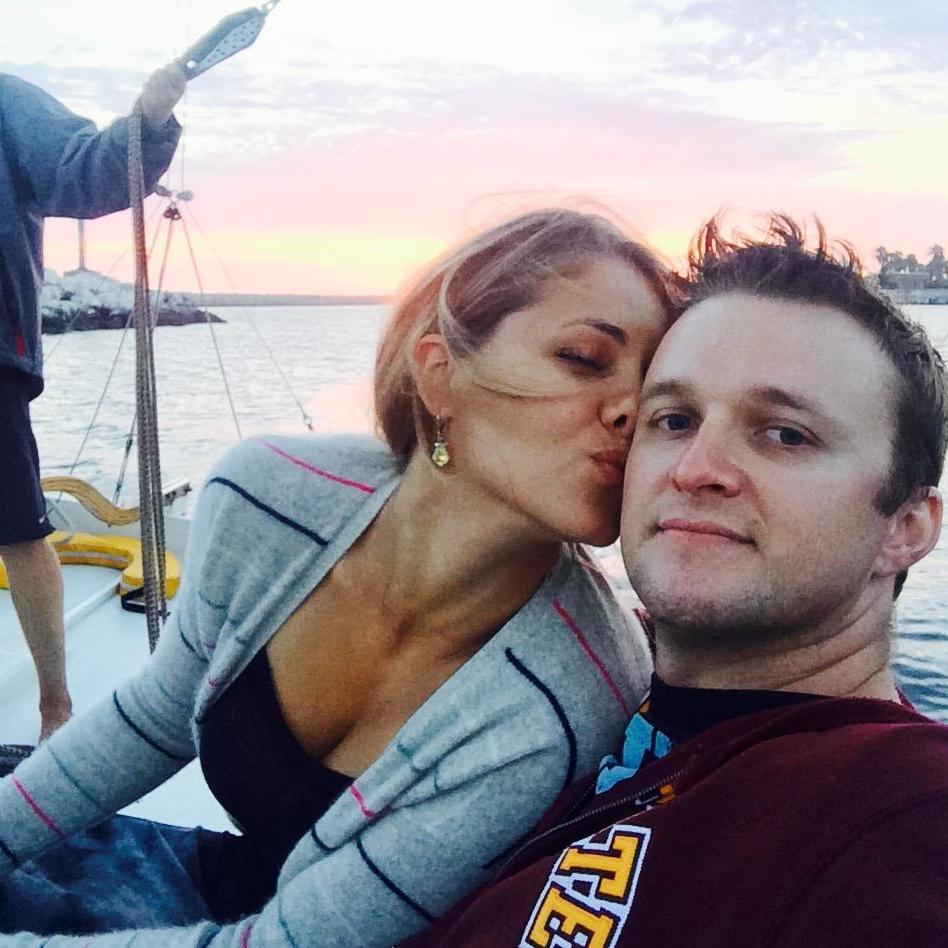 Anniversary sail-boat date