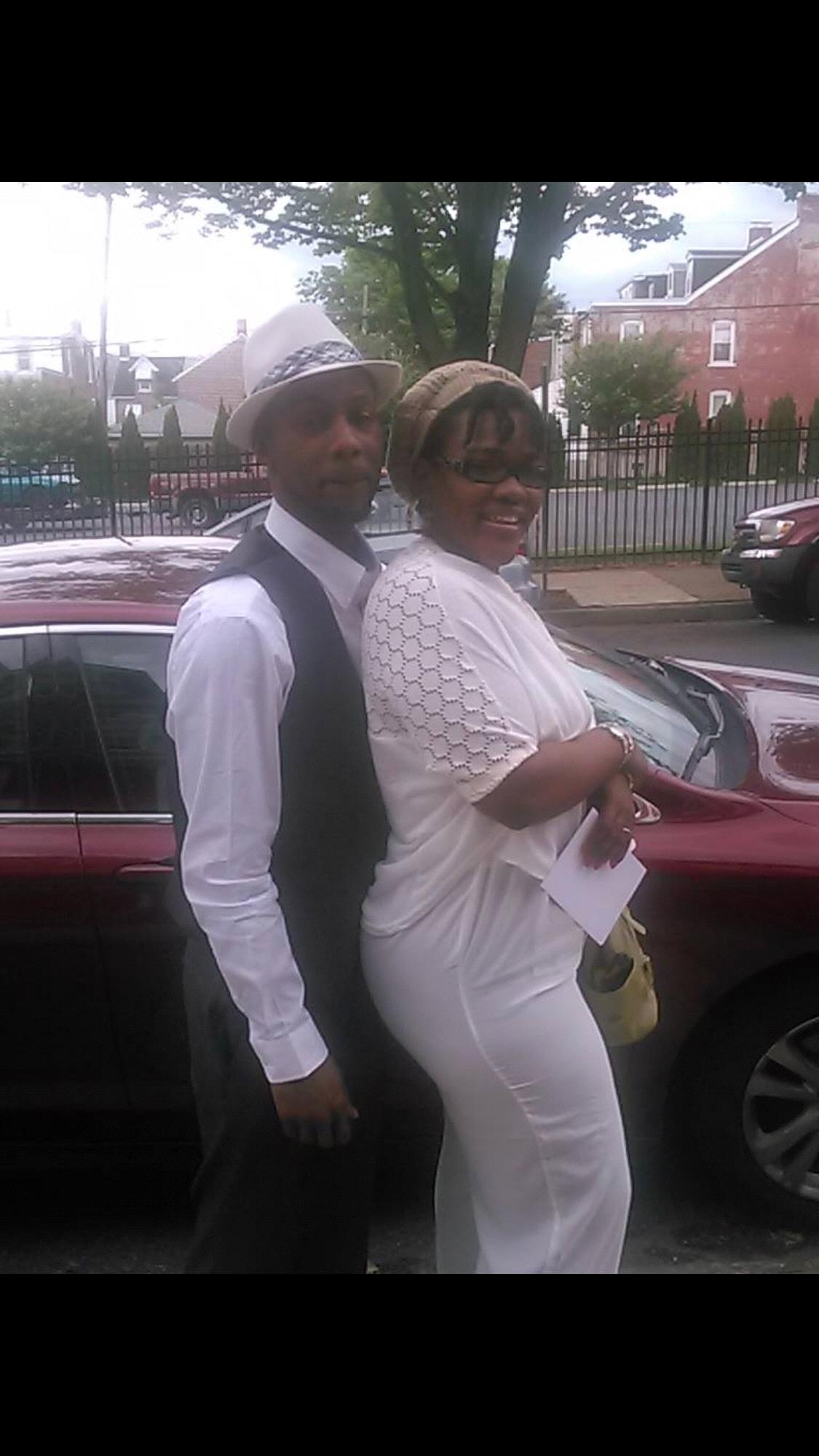 The beautiful couple