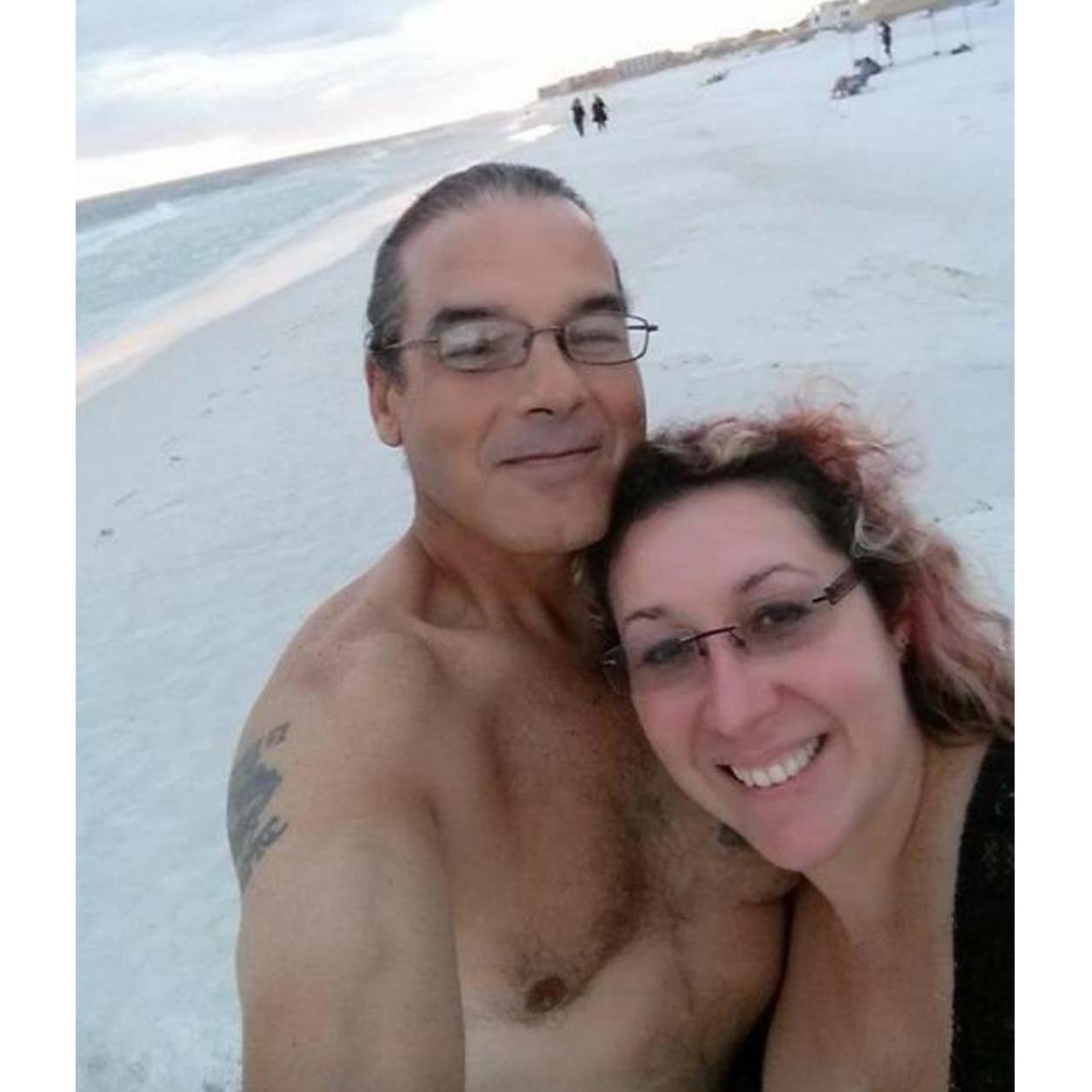 We love being outdoors, and went to Destin for our second anniversary!