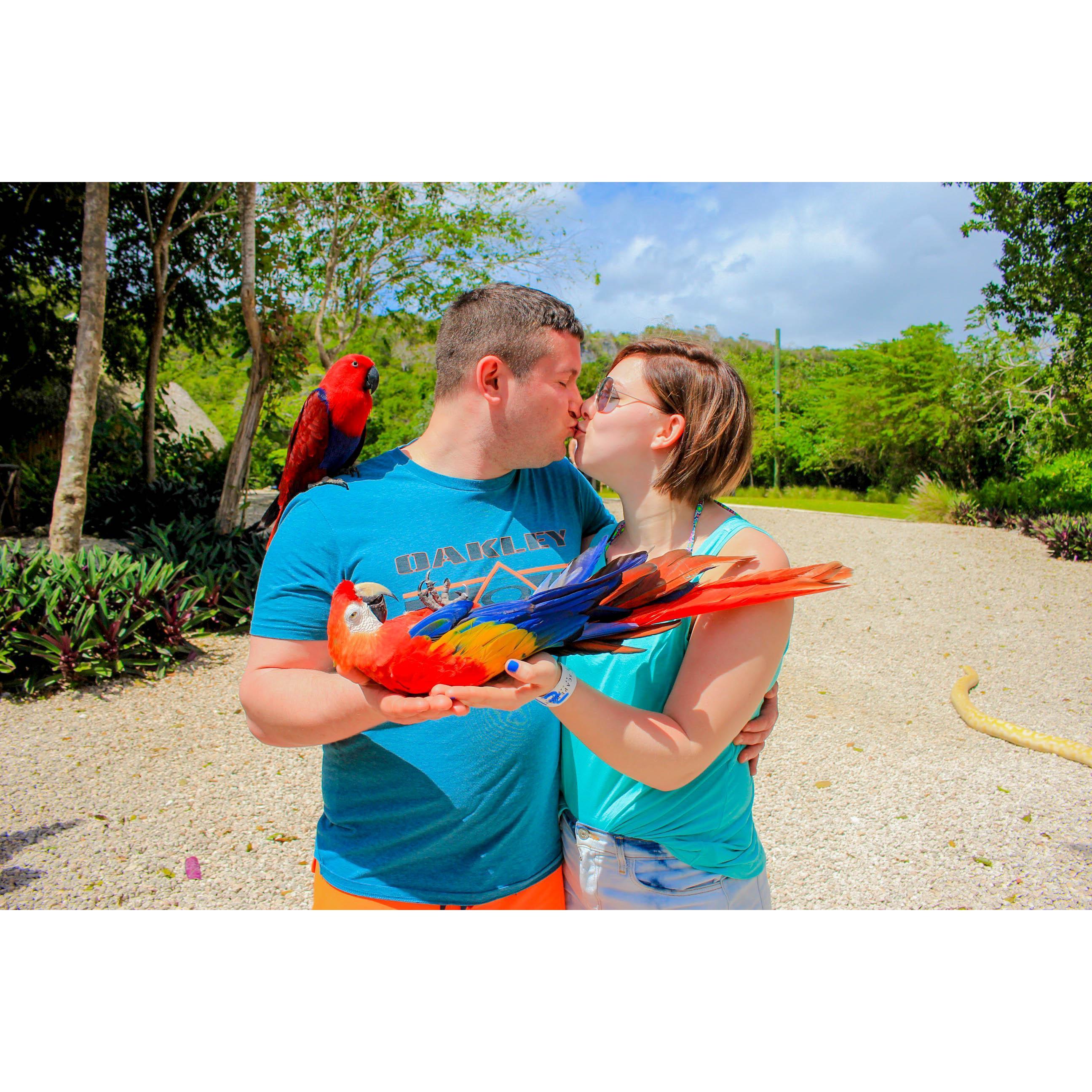 From our first trip to the Dominican together!