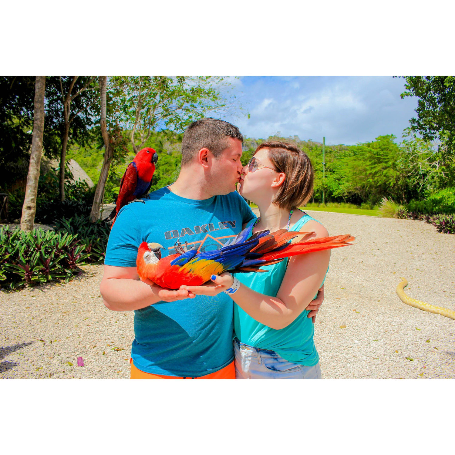 From our first trip to the Dominican together!