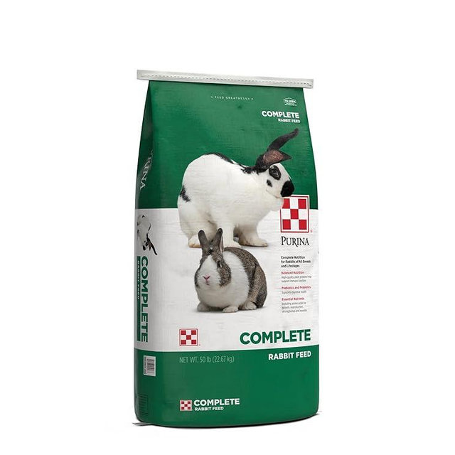 Purina | Rabbit Food Complete Pellets | 50 Pound (50 lb) Bag