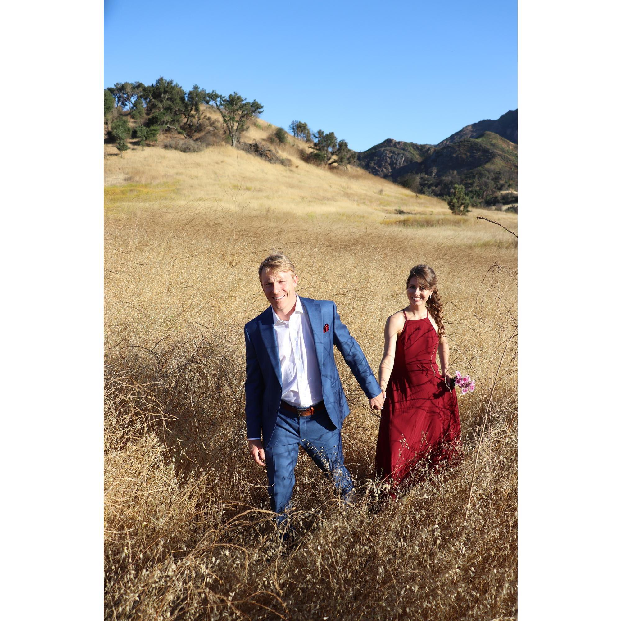 As soon as Diana saw Nick, she knew an adventure was about to happen.