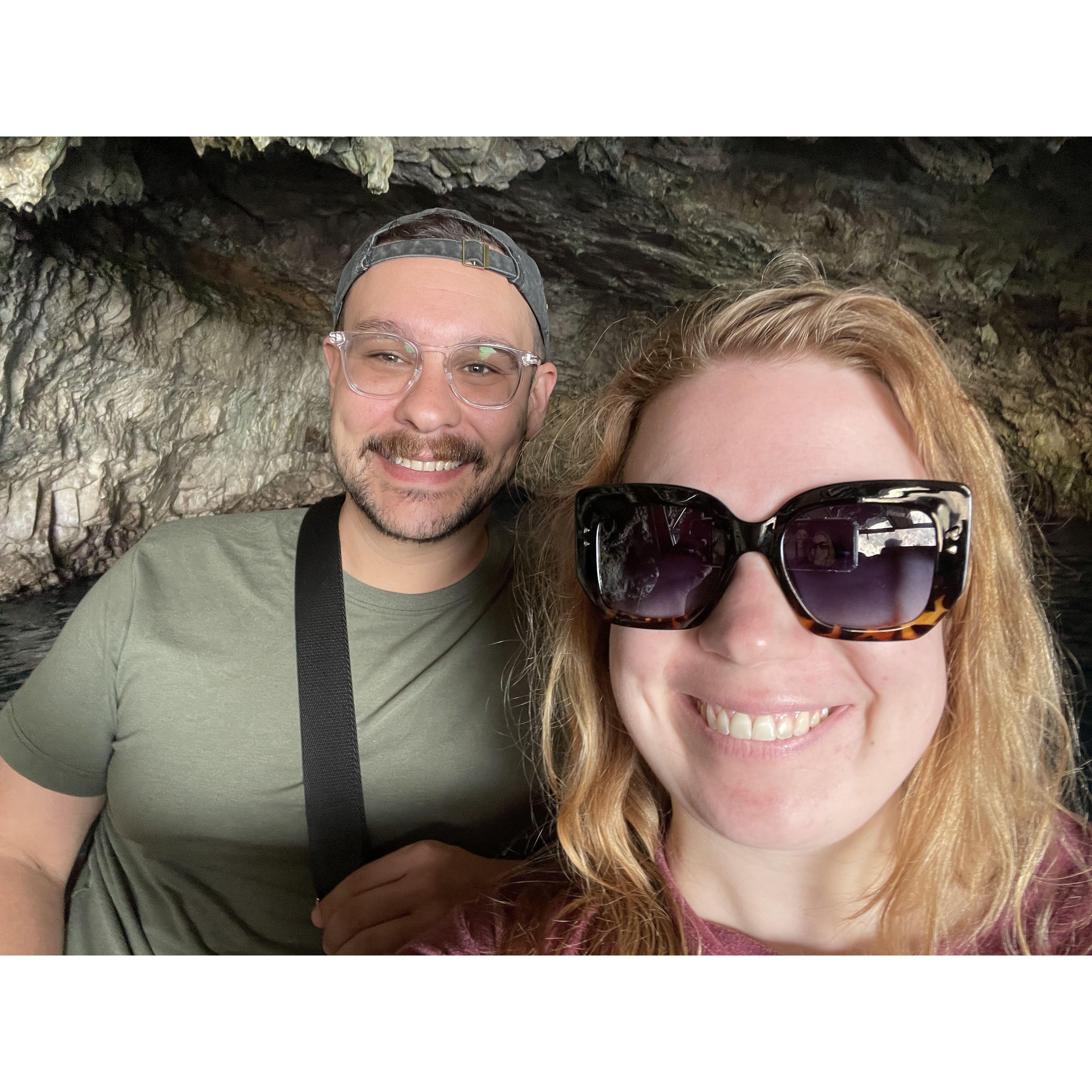 THIS IS THE DAY WE GOT ENGAGED!!!!! In Amalfi <3
