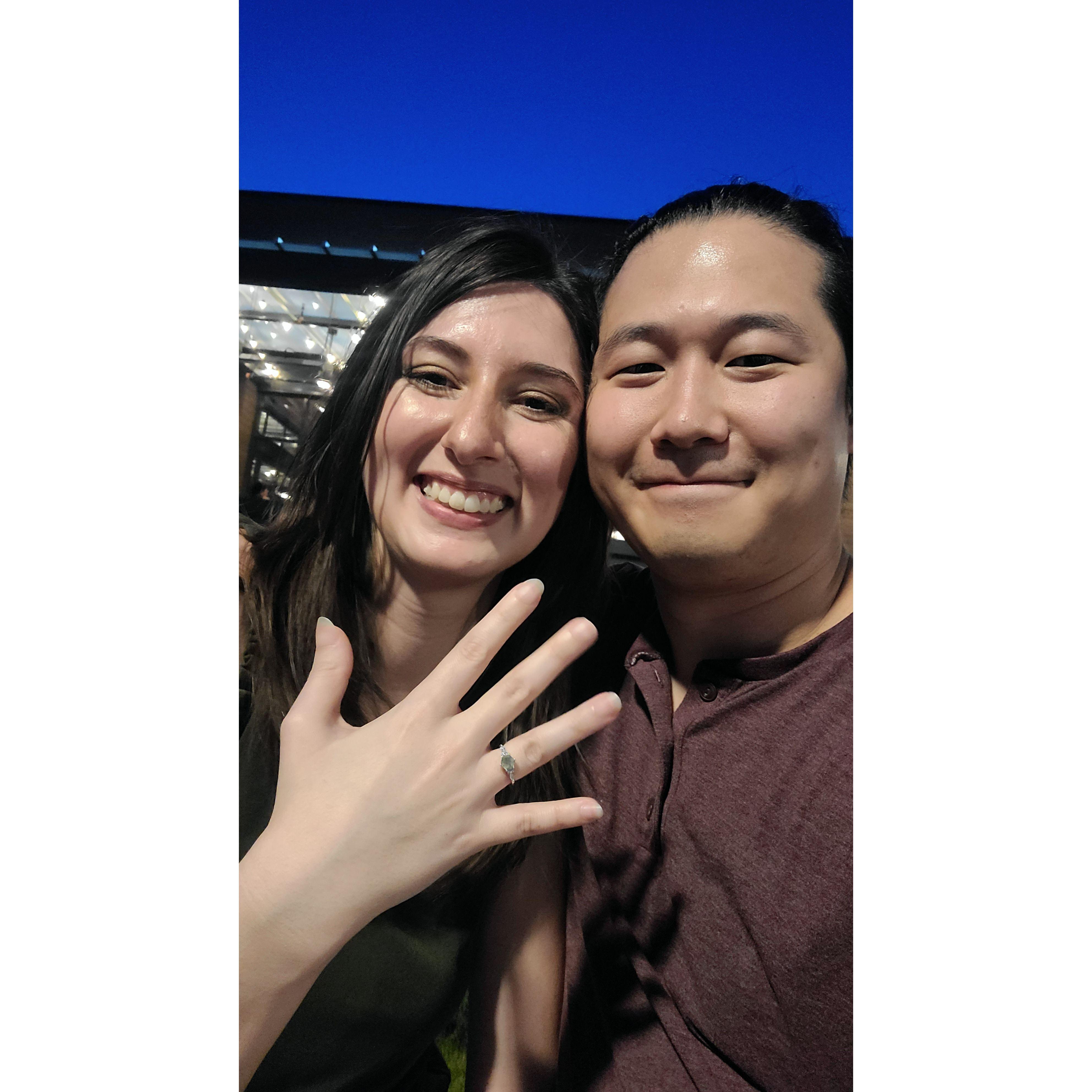 Engaged at Rio Lakefront, May 2022