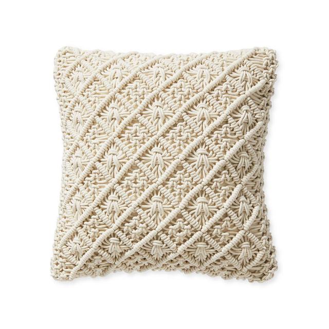 Gabriola Pillow Cover - Navy, 20" sq