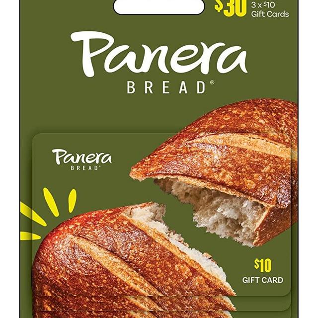 Panera Multipack of 3 - $10 Gift Cards