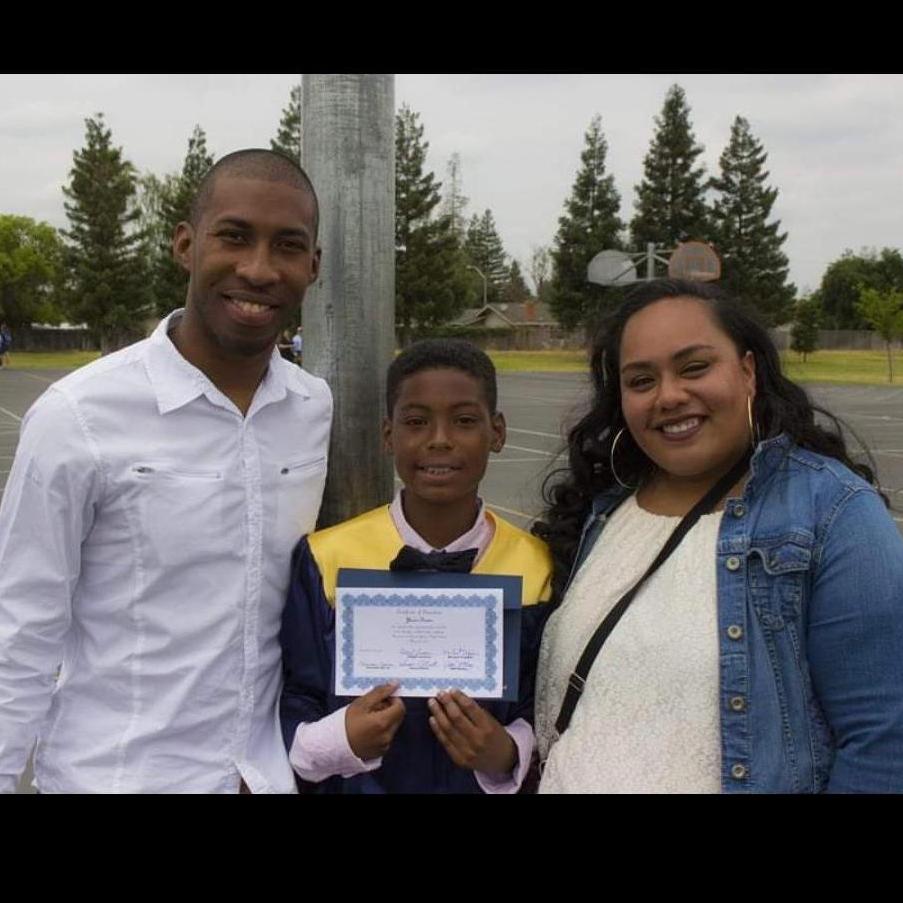 A first big family event! One of our groomsman's graduation.