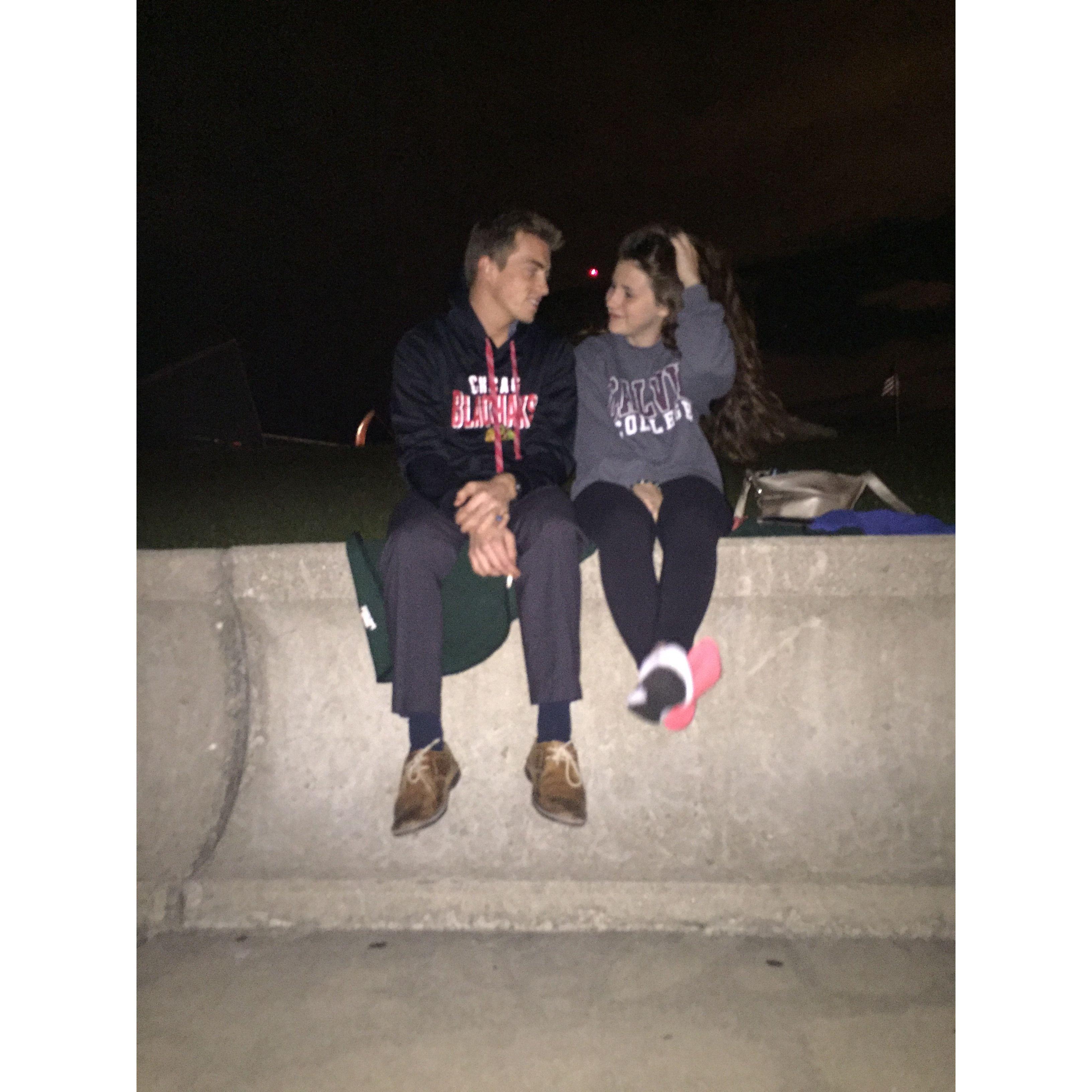 First picture together.