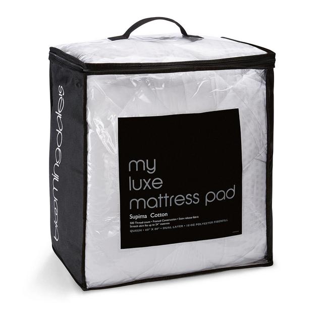 Bloomingdale's My Luxe Mattress Pad, Queen - 100% Exclusive
