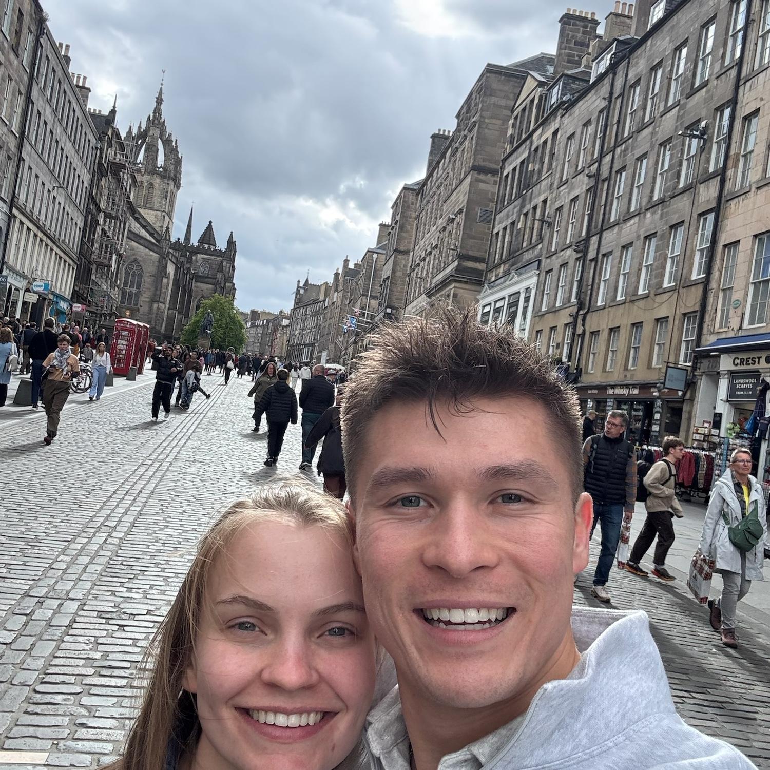 Wandering the streets of Scotland