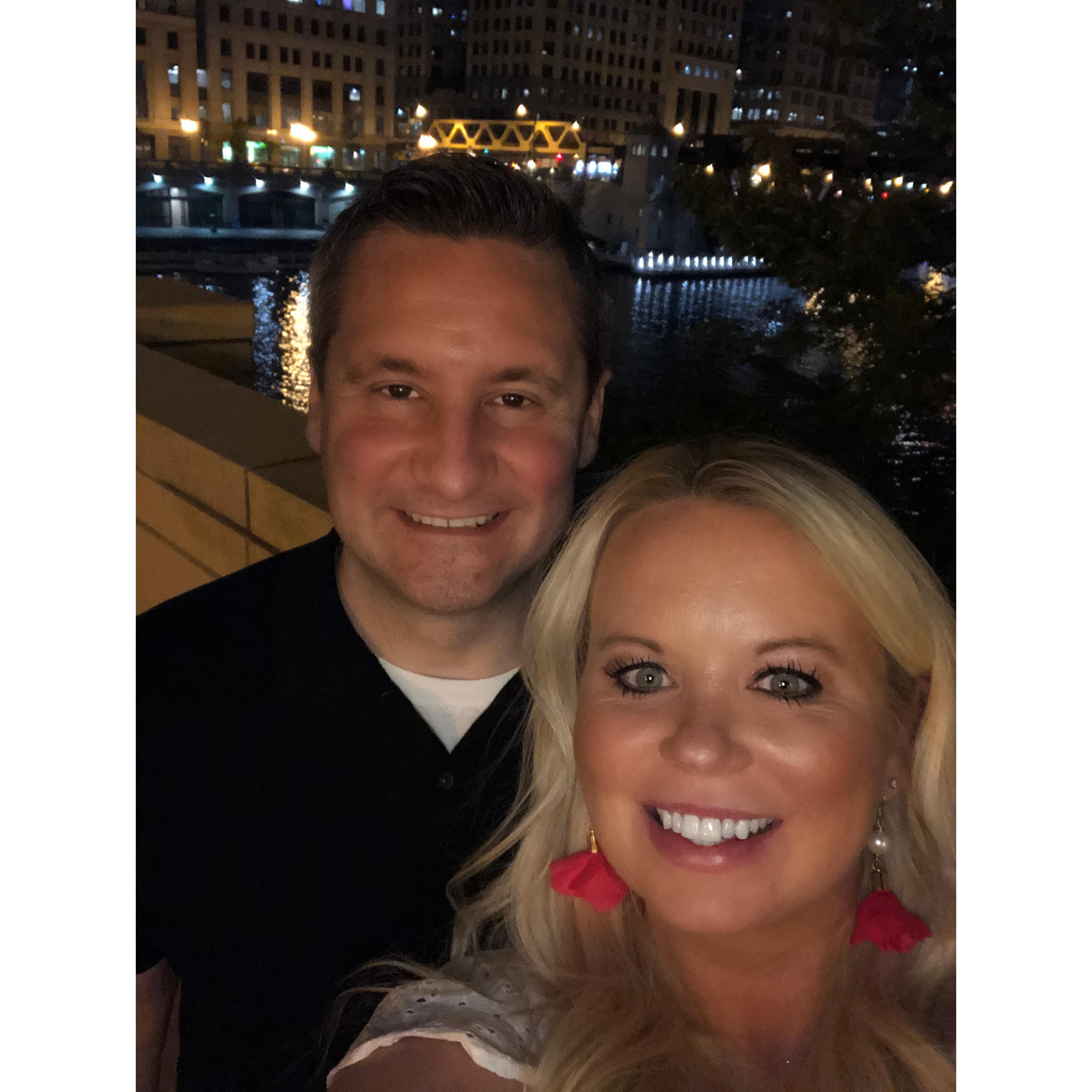 Happy Anniversary to us! First date night in a while during COVID.