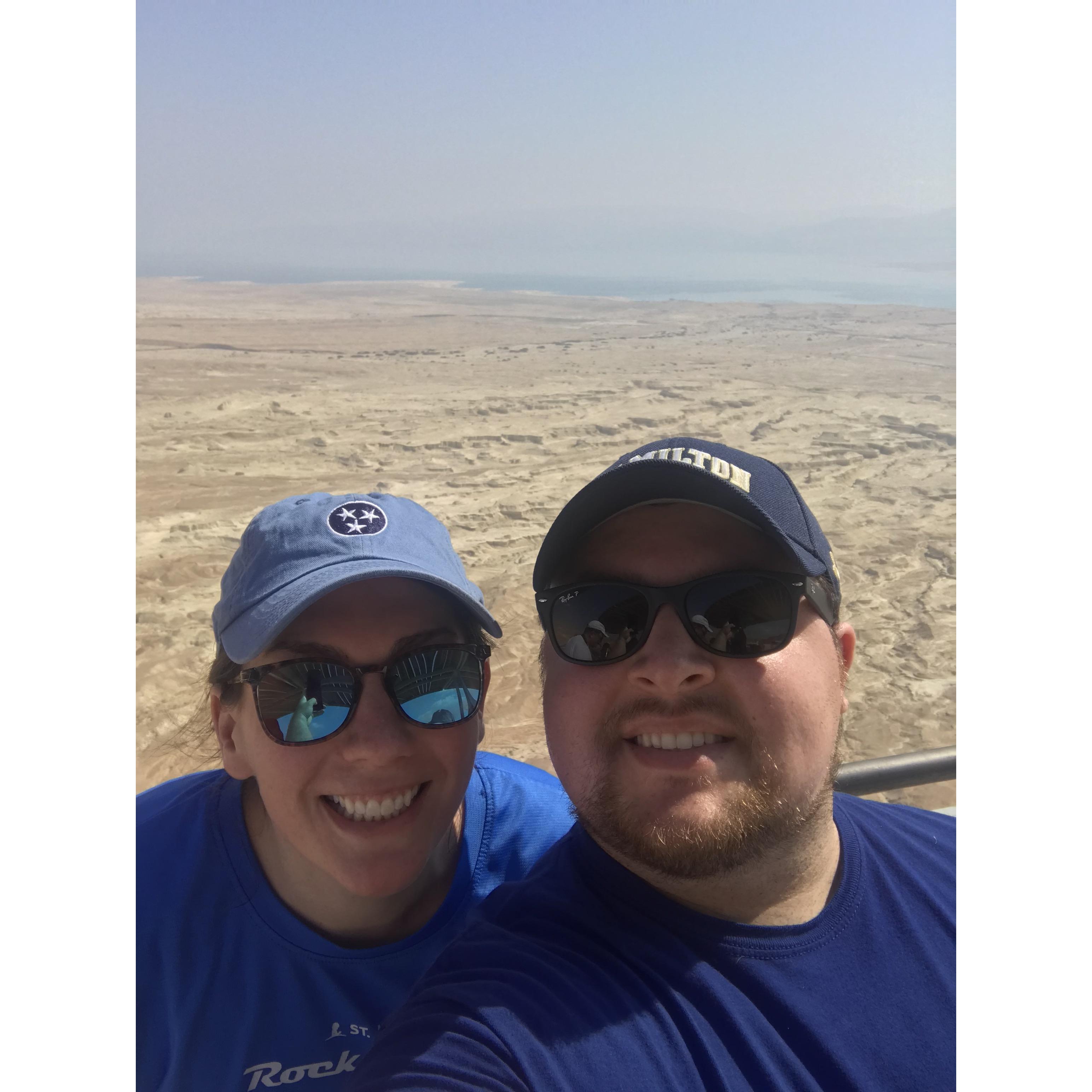 Hiking Masada in Israel