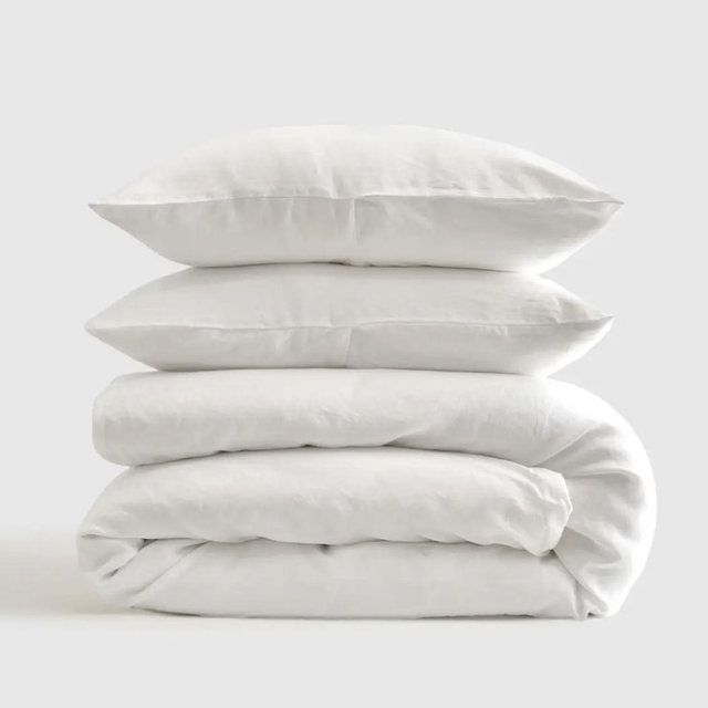 European Linen Duvet Cover Set - King/Cal King